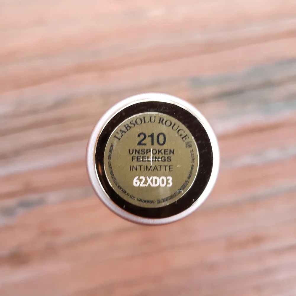 Lancome L'Absolu Rouge Intimatte Soft Matte Lipstick - Unspoken Feelings #210